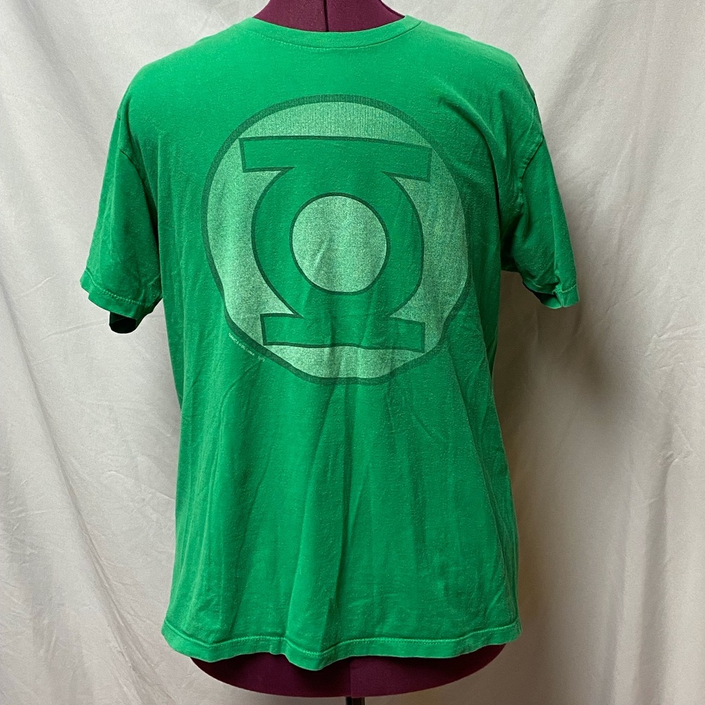 DC comics green lantern logo tee shirt